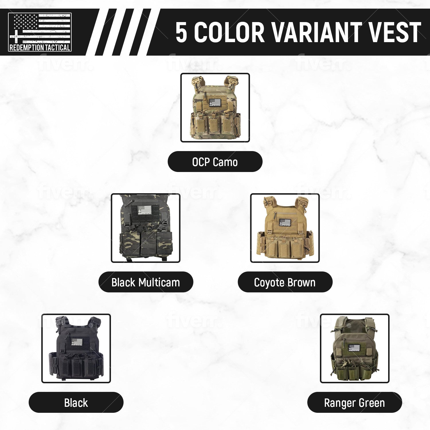 Redemption Tactical "CRUSADER 2.0"® V4 Vest