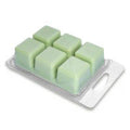 Premium Clear Plastic Wax Melt Clamshells Pack of 100